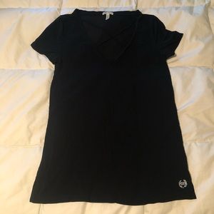 PINK Super Soft Strappy Tee